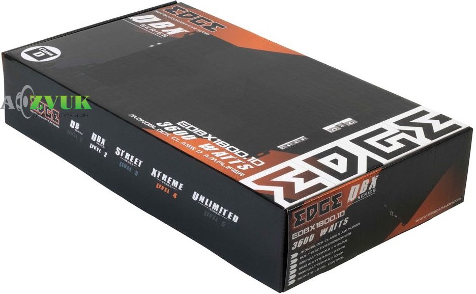 Автомобильный усилитель звука EDGE EDBX1800.1D-E1