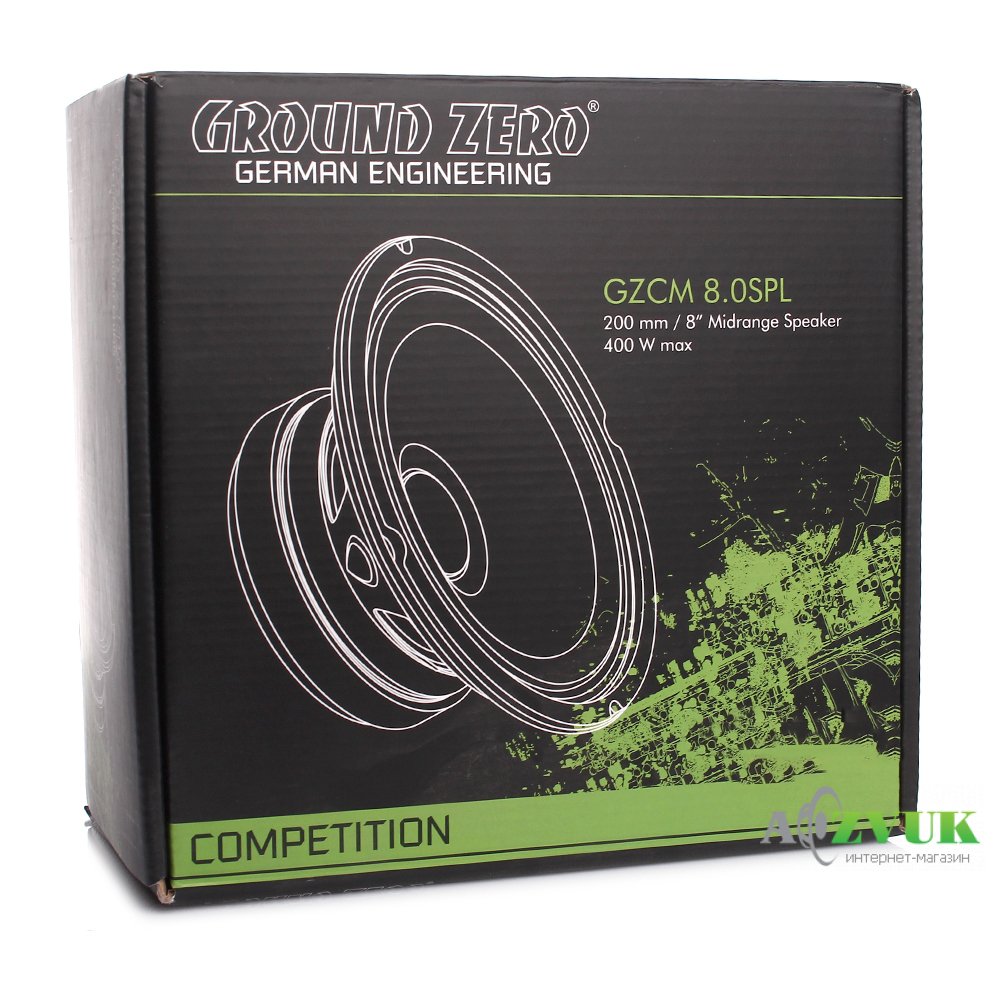 Автоакустика Ground Zero GZCM 8.0SPL