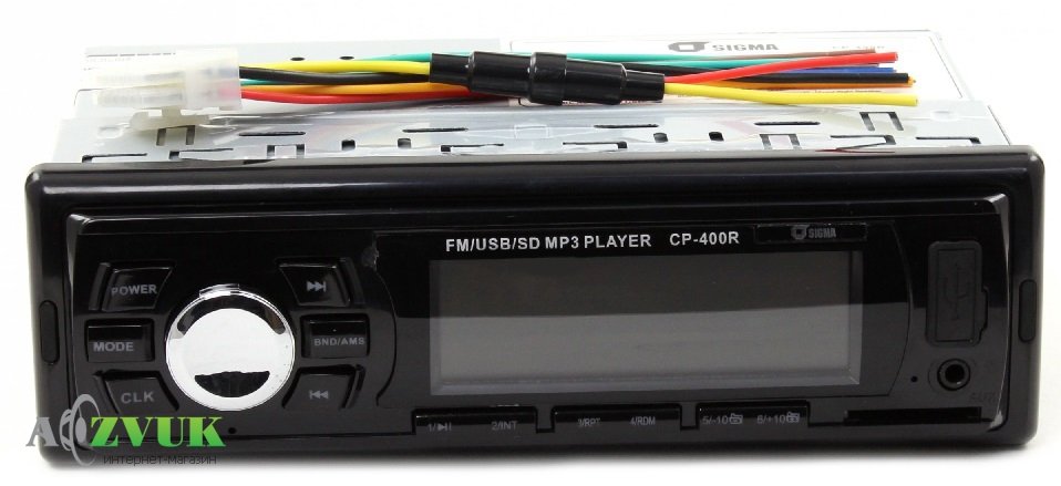 Автомагнитола Sigma CP-400 Red