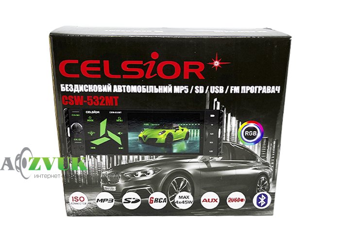 Мультимедиа ресивер Celsior CSW-532MT