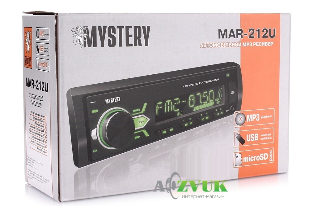Автомагнитола Mystery MAR-212U