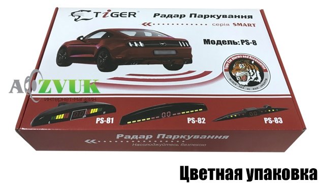 Парктроник Tiger PS-81 classic Черный