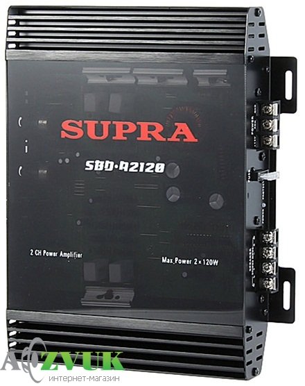 Автомобильный усилитель звука Supra SBD-A2120