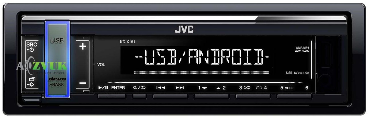 Автомагнитола JVC KD-X161
