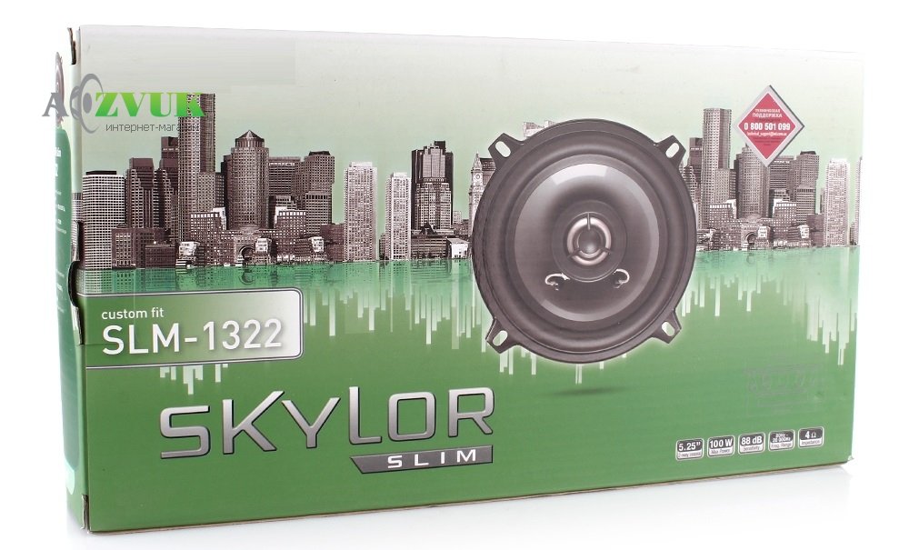 Автоакустика Shuttle SKYLOR Slim SLM-1322