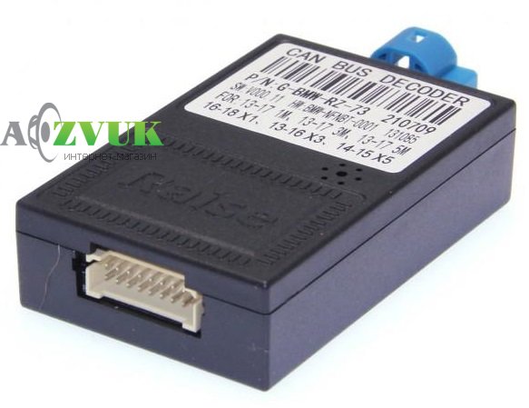  CAN блок CraftAudio Raise G-BMW-RZ-73 1 13-17, 3 13-17, 5 13-17, X1 16-18, X3 13-16, X5 14-15