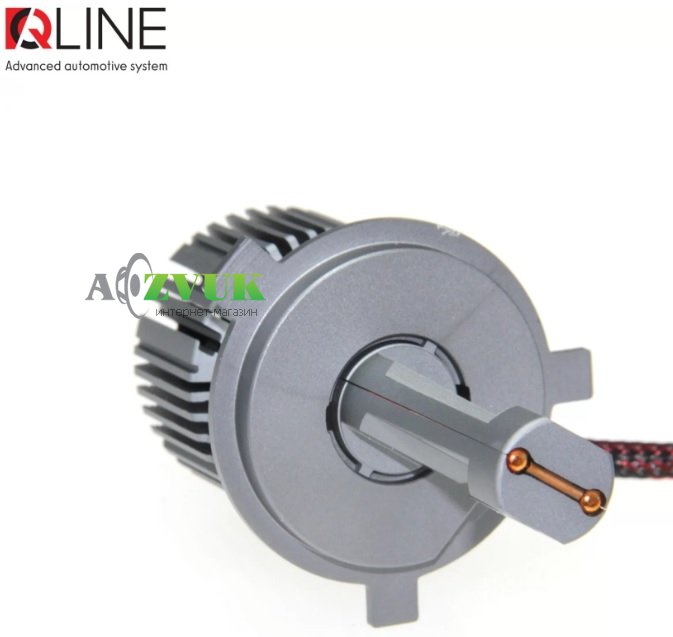 Светодиодные лампы (led) QLine Ultra +200% 55W H4 6000K 24V