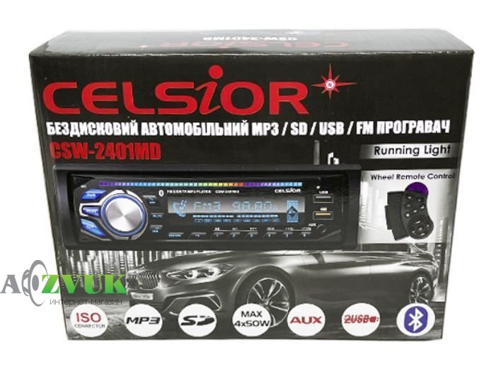 Автомагнитола Celsior CSW-2401MD