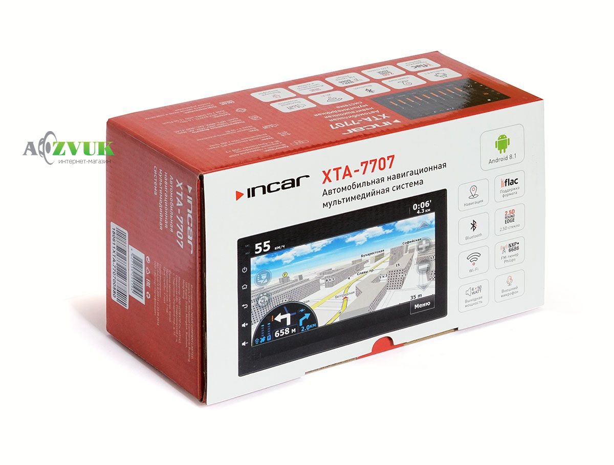 Мультимедіа ресивер Incar XTA-7707 Android 9
