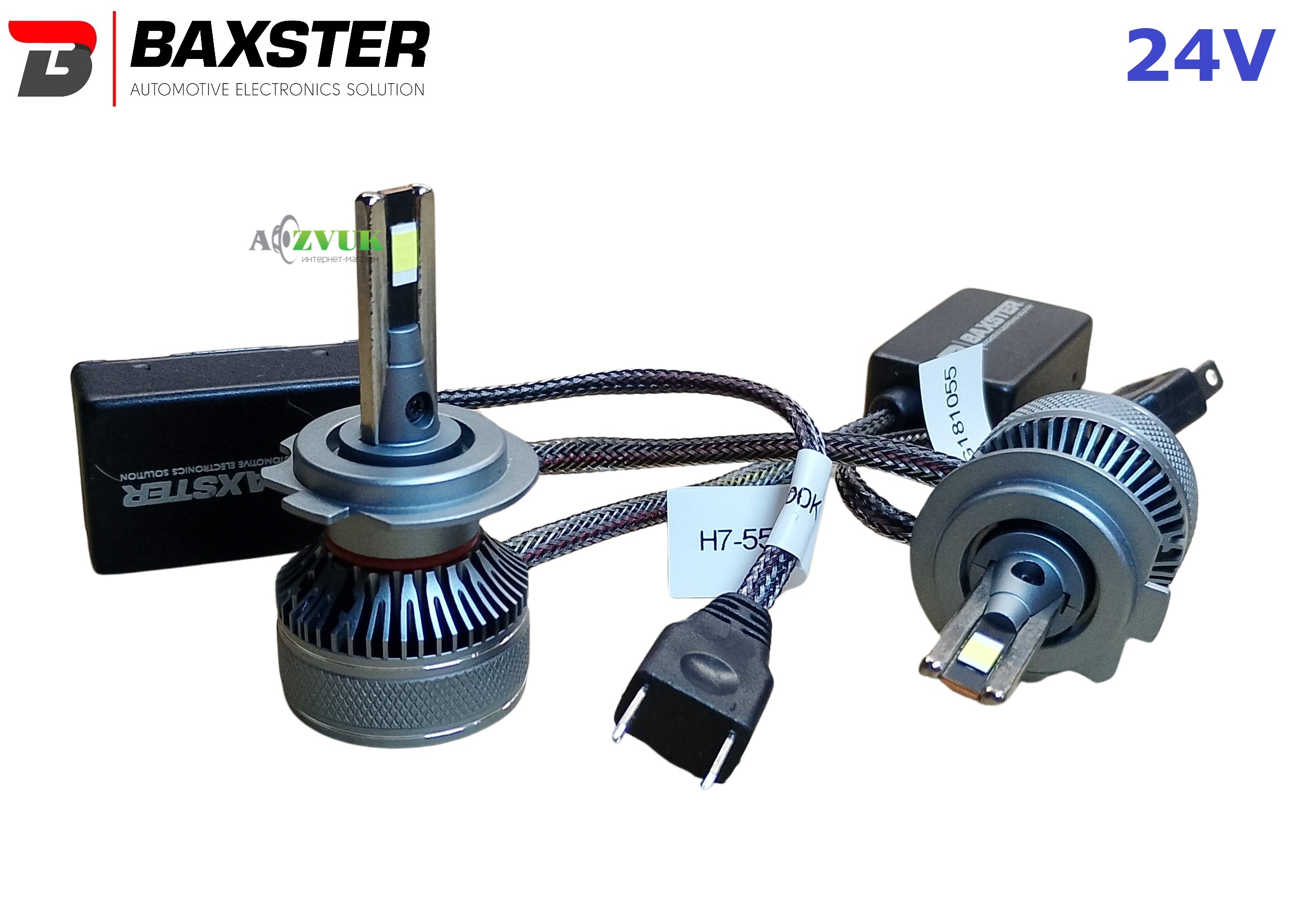 Светодиодные лампы (led) Baxster PL (Power Light) H7 24V 6000K