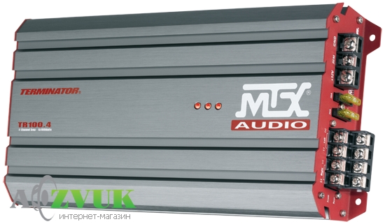Автомобильный усилитель звука MTX TR100.4