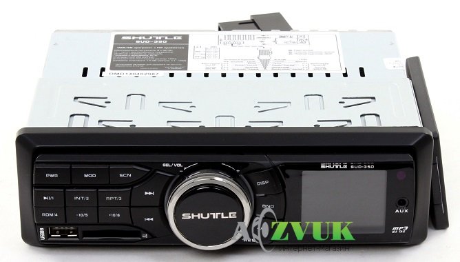 Автомагнитола Shuttle SUD-350 Black Grey/Red