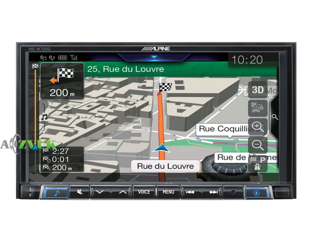 Мультимедіа ресивер Alpine INE-W720D
