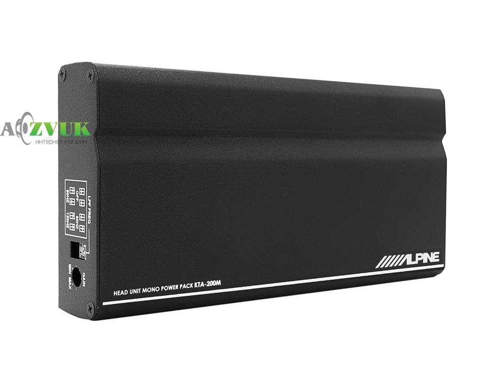 Автомобільний підсилювач звуку Alpine KTA-200M