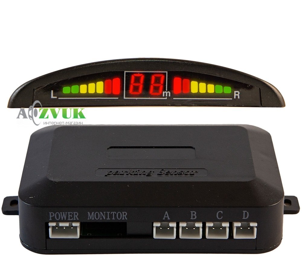 Парктроник Falcon 2098 Black-4