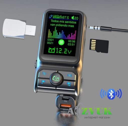 FM-трансмиттер Aspiring Wave 9PD 48W
