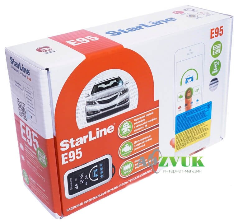 Автосигнализация StarLine E95 BT 2CAN-LIN