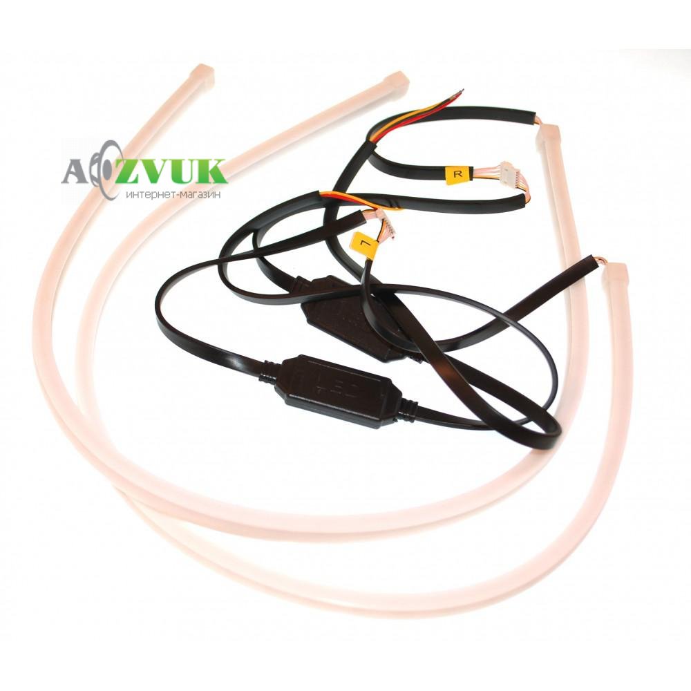  Светодиодная (LED) лента гибкая Baxster белая-желтая 60см v3