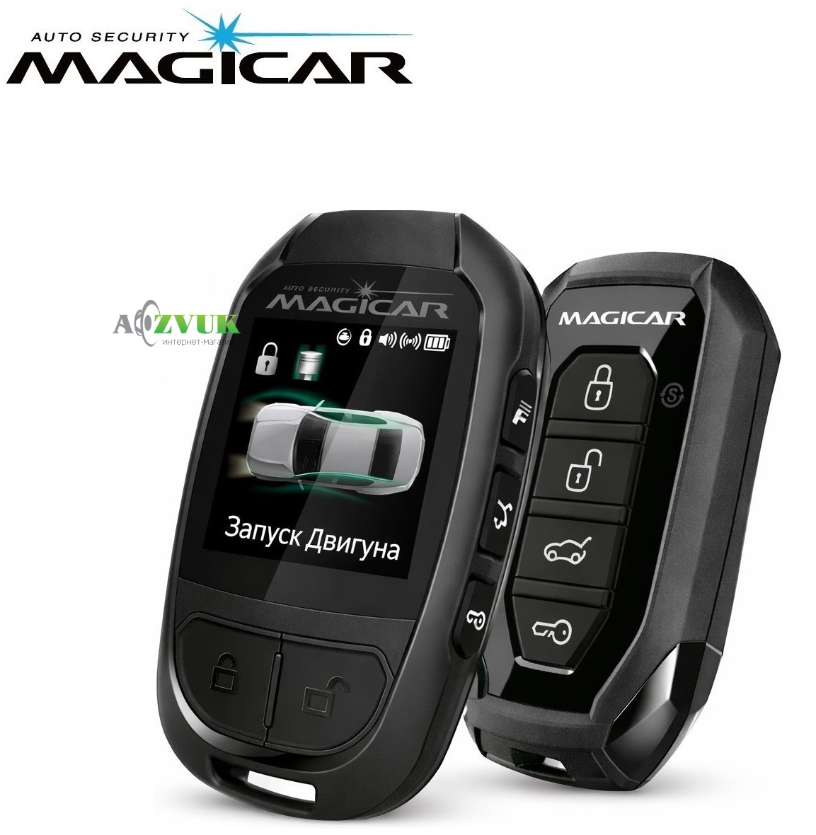 Автосигнализация MAGICAR G300AS UA LoRa + LTE/BT/GPS-модуль CLT450