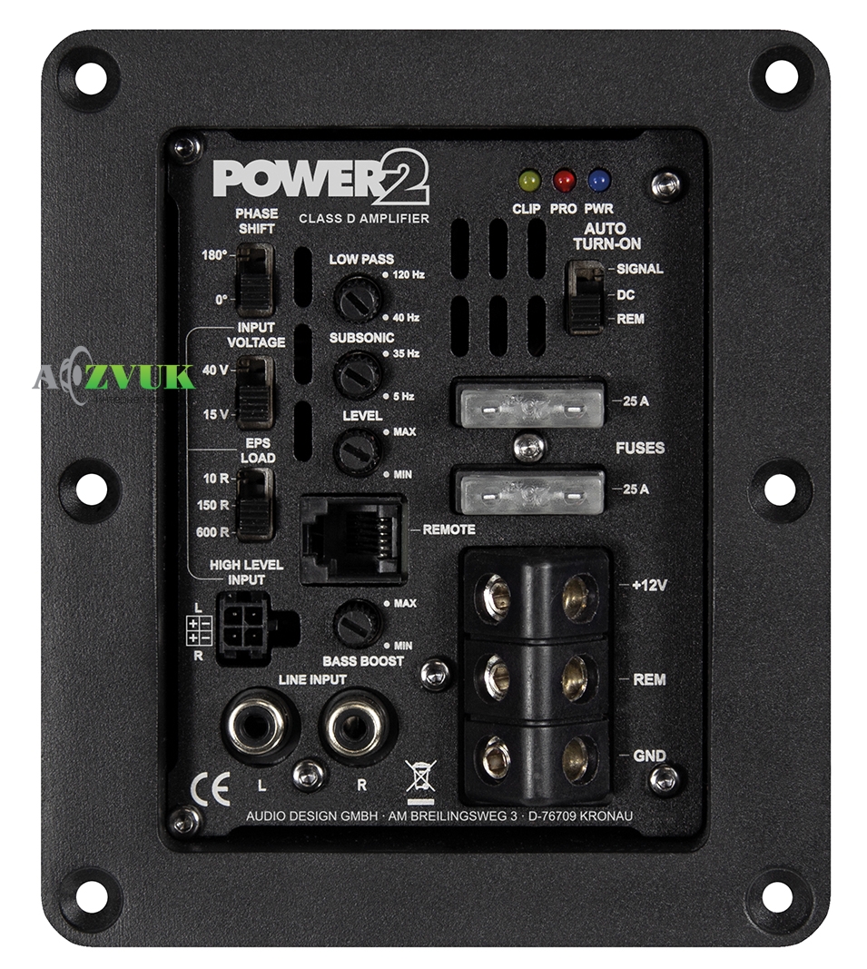 Автомобільний підсилювач звуку ESX POWER 2
