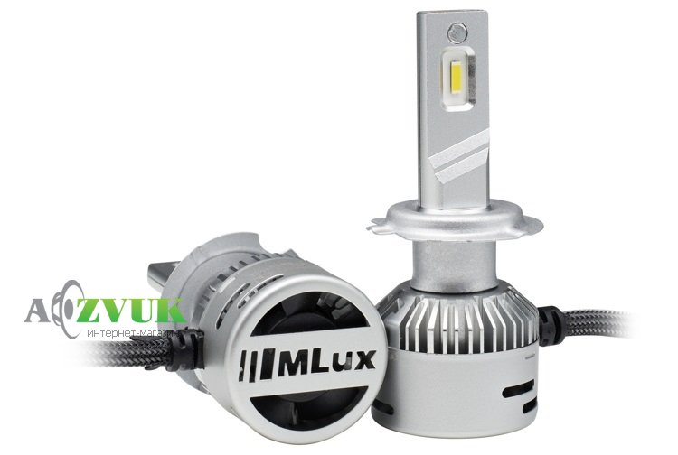 Светодиодные лампы (led) MLux Silver Line H7/H18 5000K 28Вт