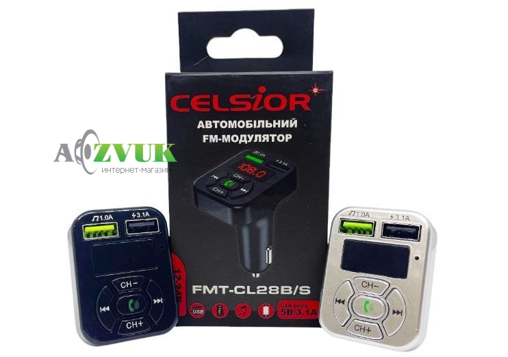 FM-трансмиттер Celsior FMT-CL 28B