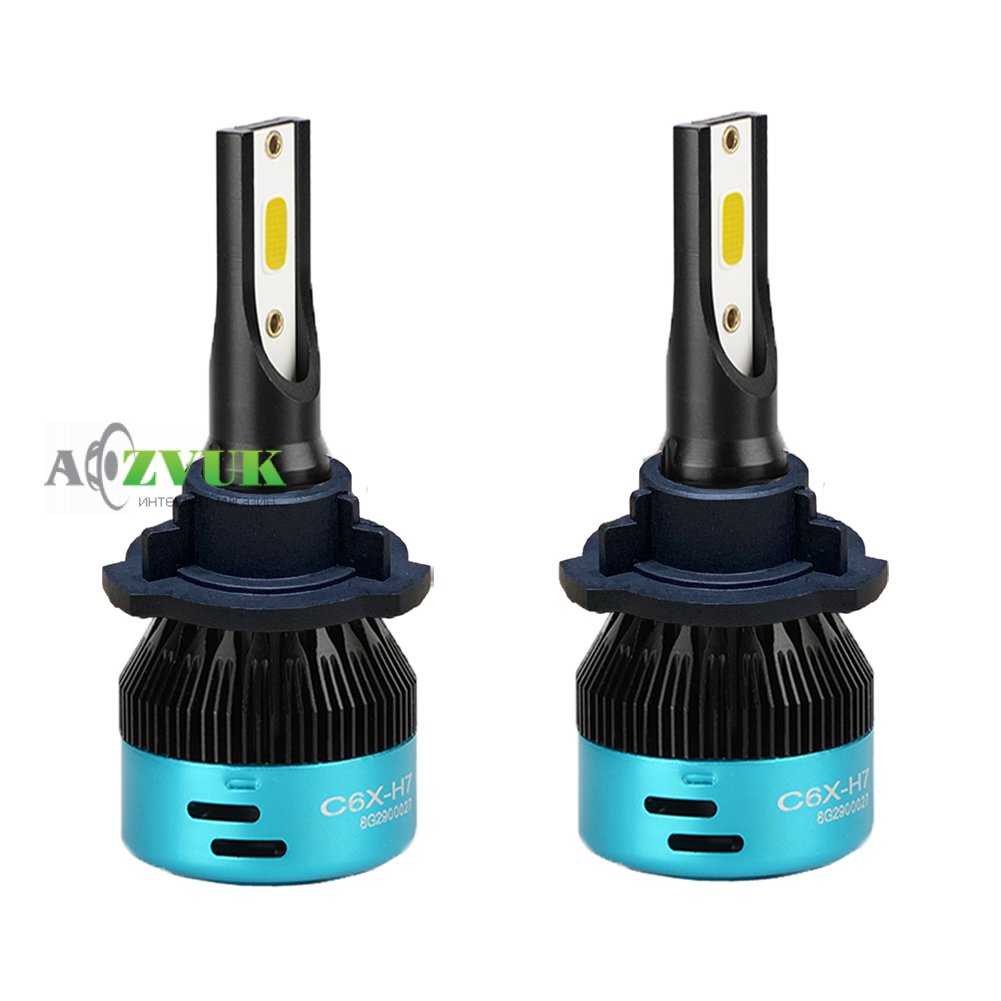 Светодиодные лампы (led) iDial CX6D03 H7 COB WV Polo, Touran, Tiguan, Skoda Octavia 5600Lm 50Watt