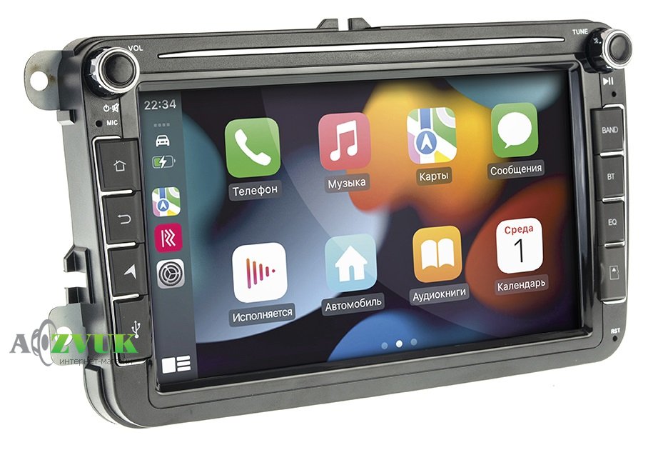 Штатная Магнитола CYCLON VW ANDROID 8 CPL (2X32)