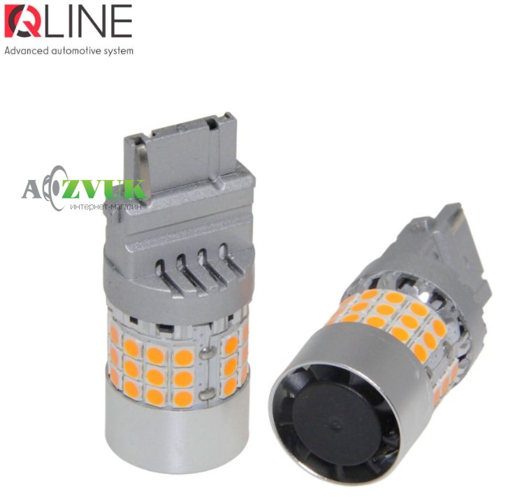 Светодиодные лампы (led) Qline 3156 (P27W) Amber CANBUS