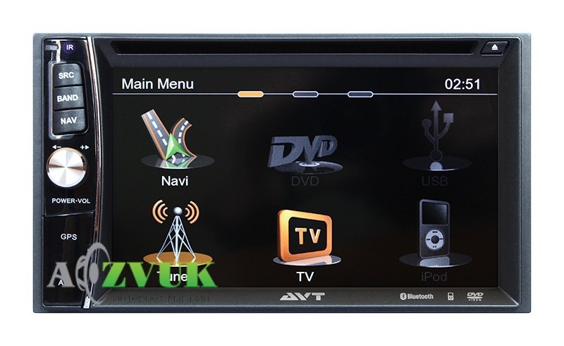 Мультимедіа ресивер Road Rover Universal AVT DAV-6309 (платформа Clarion NX501)