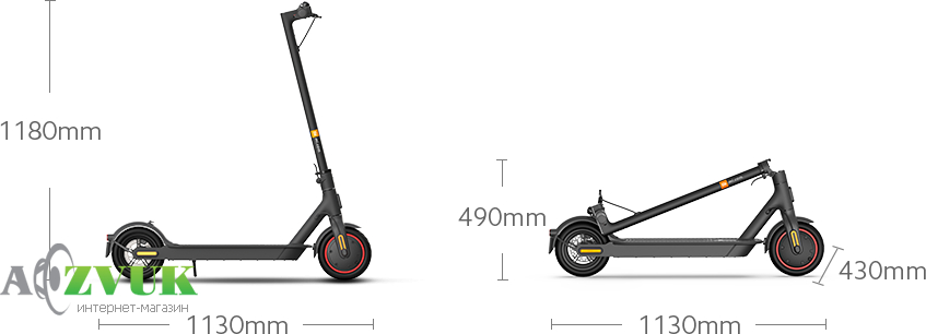  Электросамокат Xiaomi Mi Electric Scooter Pro 2 Black