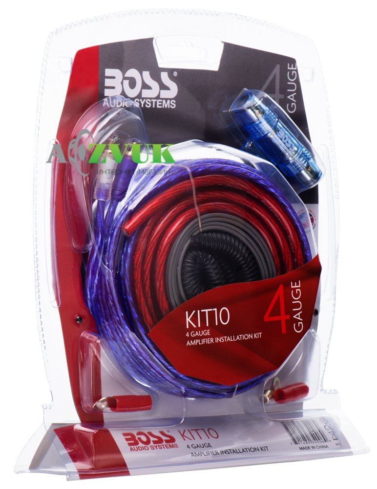  Набор для подключения усилителя Boss Audio KIT-10