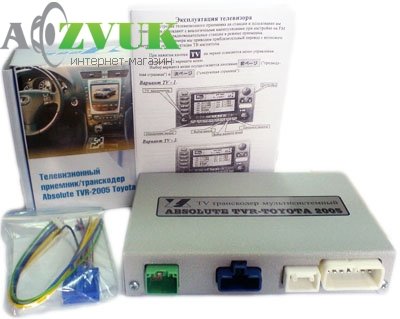 Aвтомобильный ТВ тюнер Absolute TVR-Toyota 1999/2005