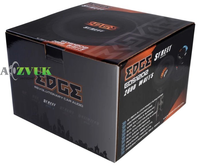 Автосабвуфер EDGE EDS12D2-E0