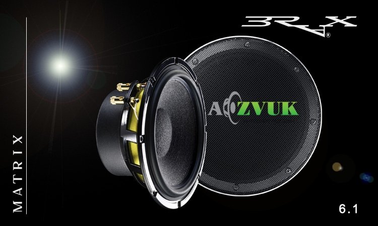 Автоакустика Мідбас Brax Matrix 6.1