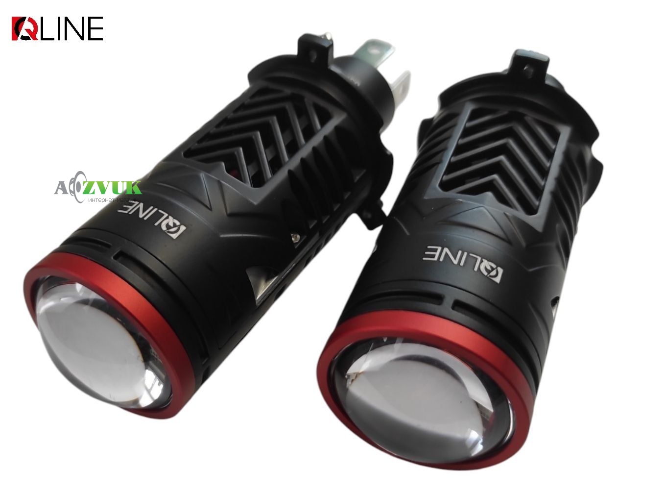 Светодиодные лампы (led) Qline Alpha H4 Projector МАХ 6000K