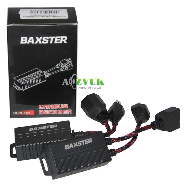 Модуль обхода Обманки LED Xenon Baxster CANBUS 9005, 9006, 9012, H10, H12 Super 2шт