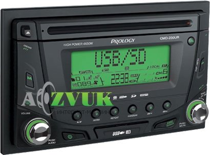 Автомагнитола 2-DIN Prology  CМD-230UR