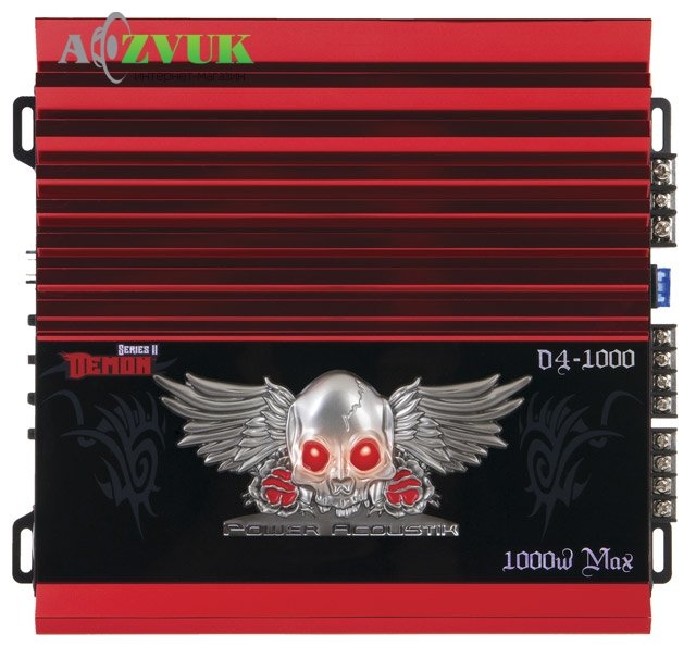 Автомобильный усилитель звука Power Acoustik D4-1000