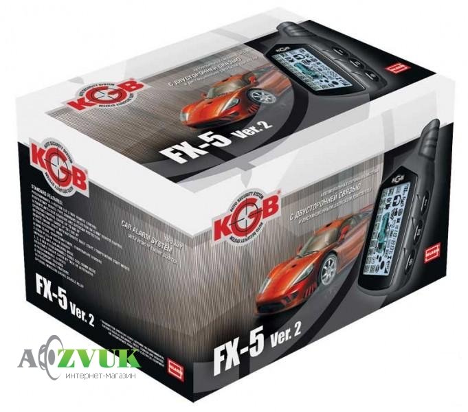 Автосигнализация KGB FX-5 Ver.2