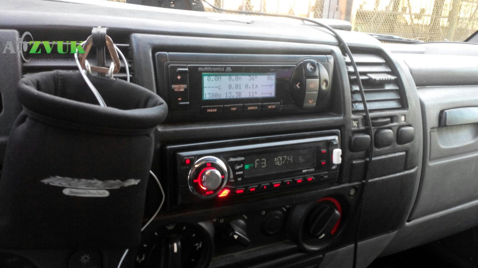 Бортовой компьютер Multitronics SL-50 Gazel