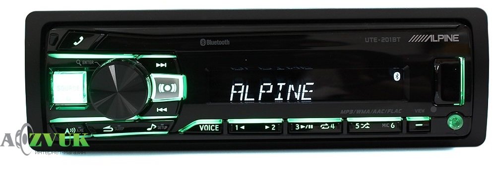 Автомагнитола Alpine UTE-201BT