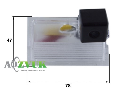 Штатная камера Falcon SC56HCCD (LandRover FreeLander)