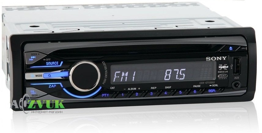 Автомагнитола Sony CDX-GT550UI