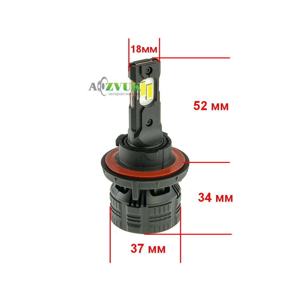 Светодиодные лампы (led) CYCLON DECKER LED PL-03 5K H13 H/L