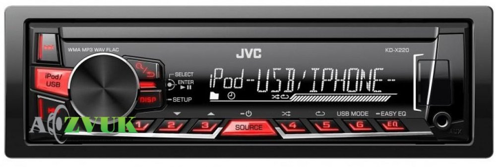Автомагнитола JVC KD-X220EE