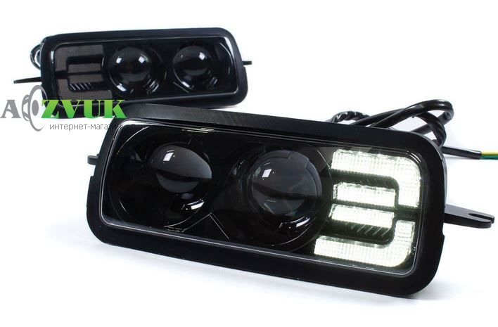 Фары дневного света AllLight HP-DRL-001 Нива DRL+поворот