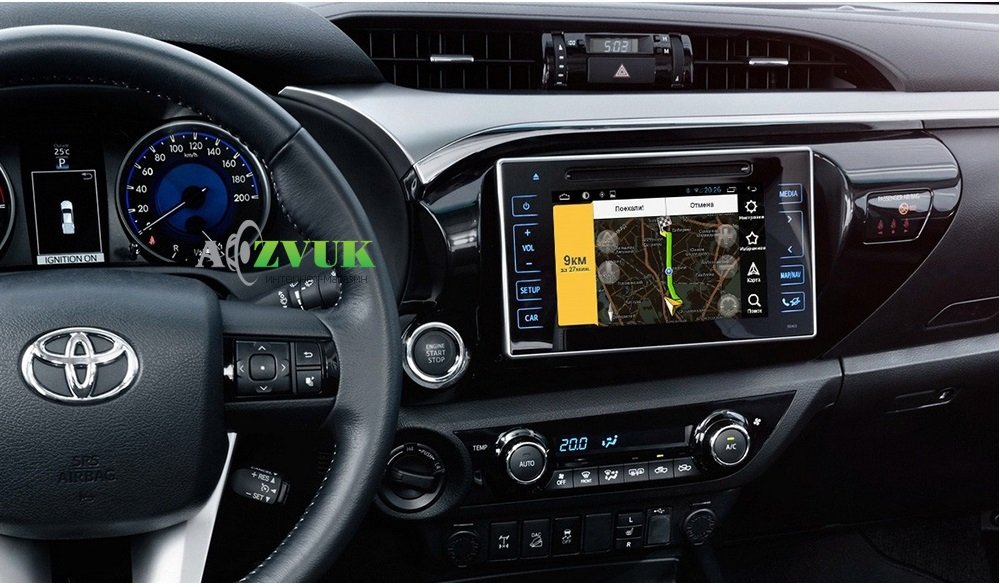 Блок навигации NaviTouch NT3325 для TOYOTA TOUCH 2 c возможностями полноценного андроида