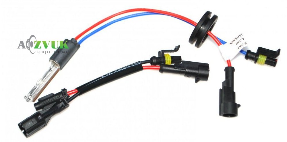  Лампа Baxster PRO H1Y / H1Z 5000K (для линз G4/G5) + переходник KET-AMP