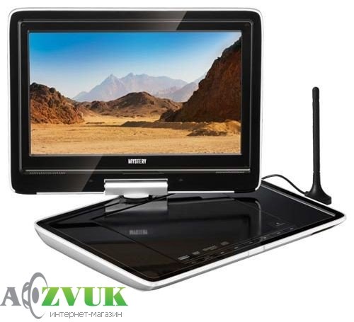 Портативный DVD плеер Mystery MPS-907 красный